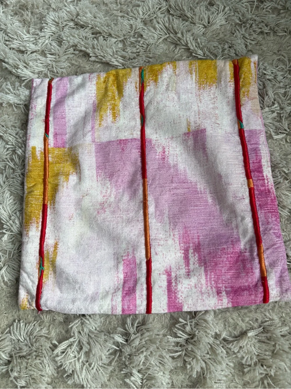 Anthropologie Velvet Katina Pillow 18x18